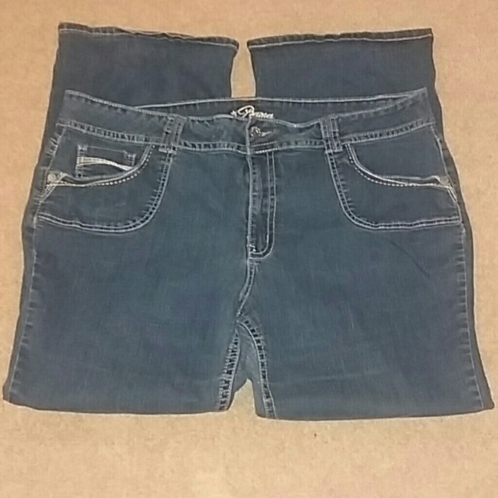 Piama boot cut Dark Blue Wash 22w